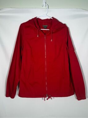 Great Northwest Clothing Company Red Hooded Fisherman Core Jacket